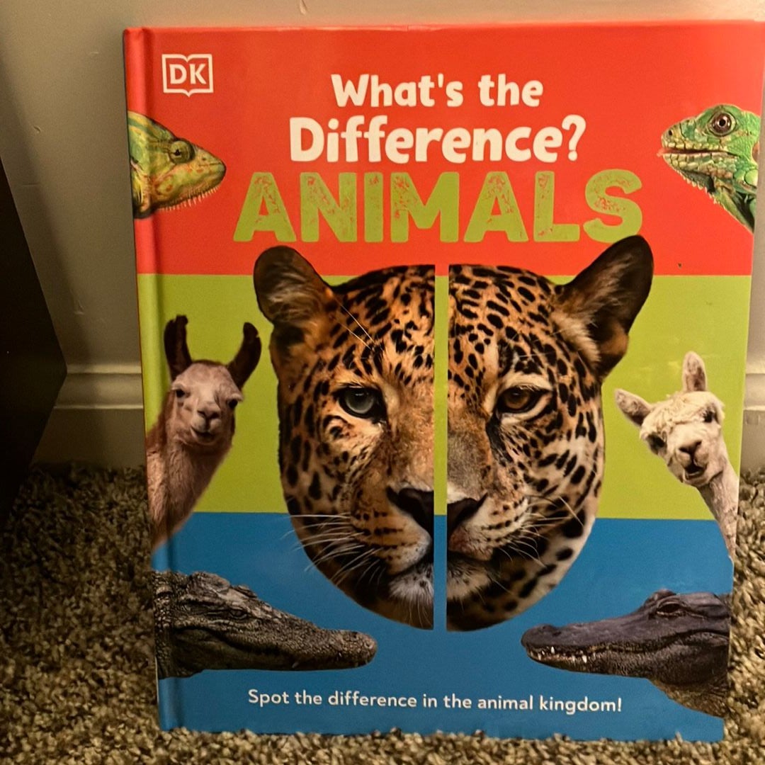 What's the Difference? Animals by DK, Hardcover | Pangobooks