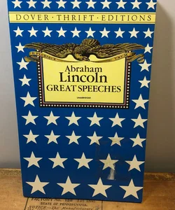 Lincoln Great Speeches Dover thrift 