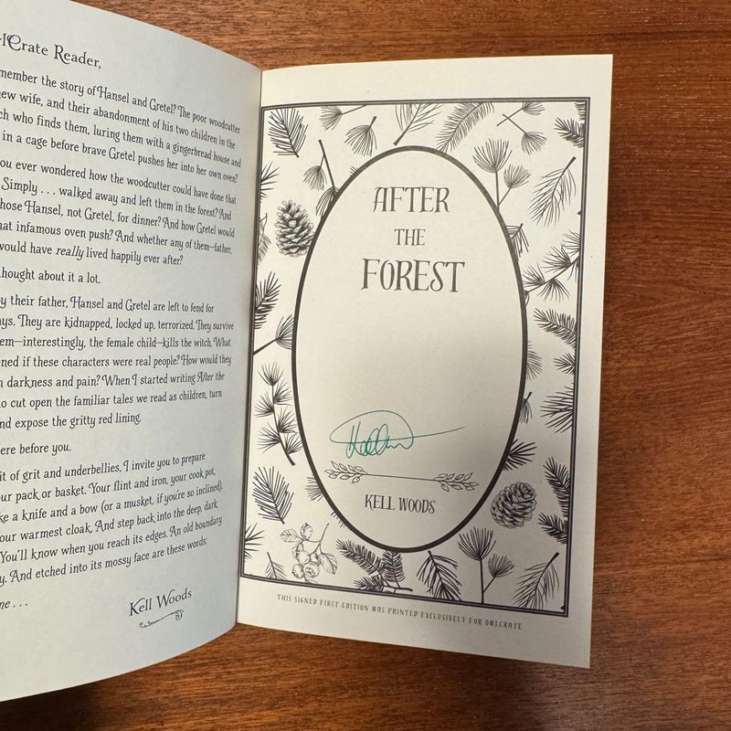 After the Forest - OwlCrate Exclusive Signed Edition