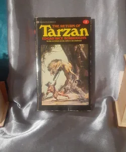Return of Tarzan Edgar Rice Burroughs 1981 book Neal Adams cover