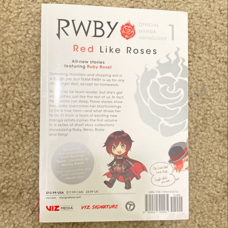 RWBY: Official Manga Anthology, Vol. 1