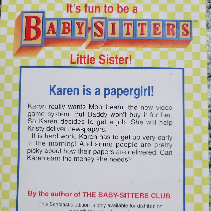 Baby-Sitters Little Sister #97 Karen's Paper Route