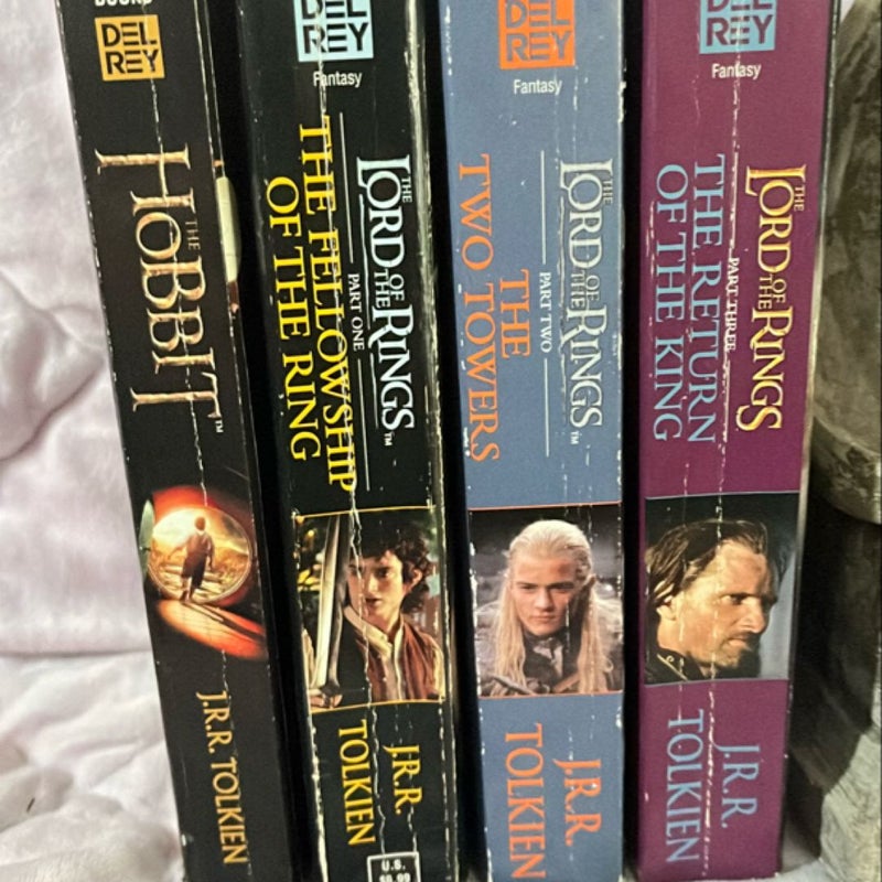 Lord of the Rings & The Hobbit (4 Book Lot)