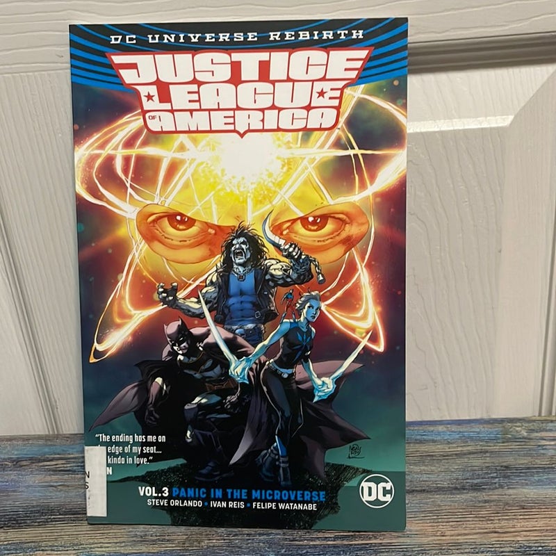 Justice League of America Vol. 3: Panic in the Microverse (Rebirth)