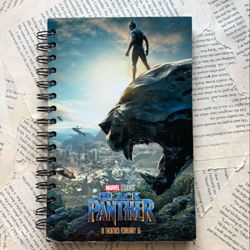 Black Panther notebook time merch 