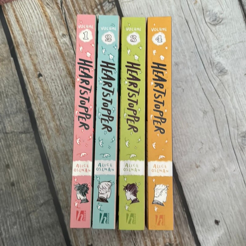 Heartstopper 1-4 volumes