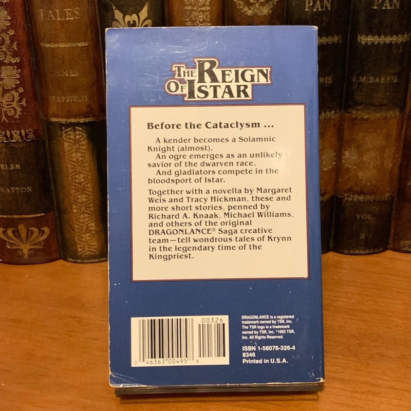 Vintage DragonLance: The Reign of Istar, Tales 4, 1992 First Edition First Printing