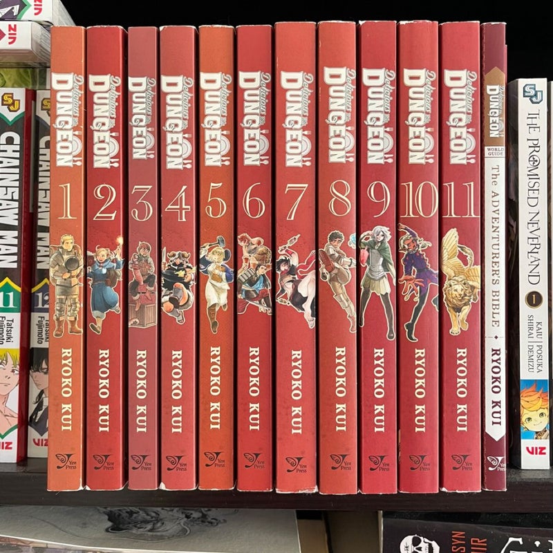 Delicious in Dungeon vol 1-11 PLUS Adventurerers Bible