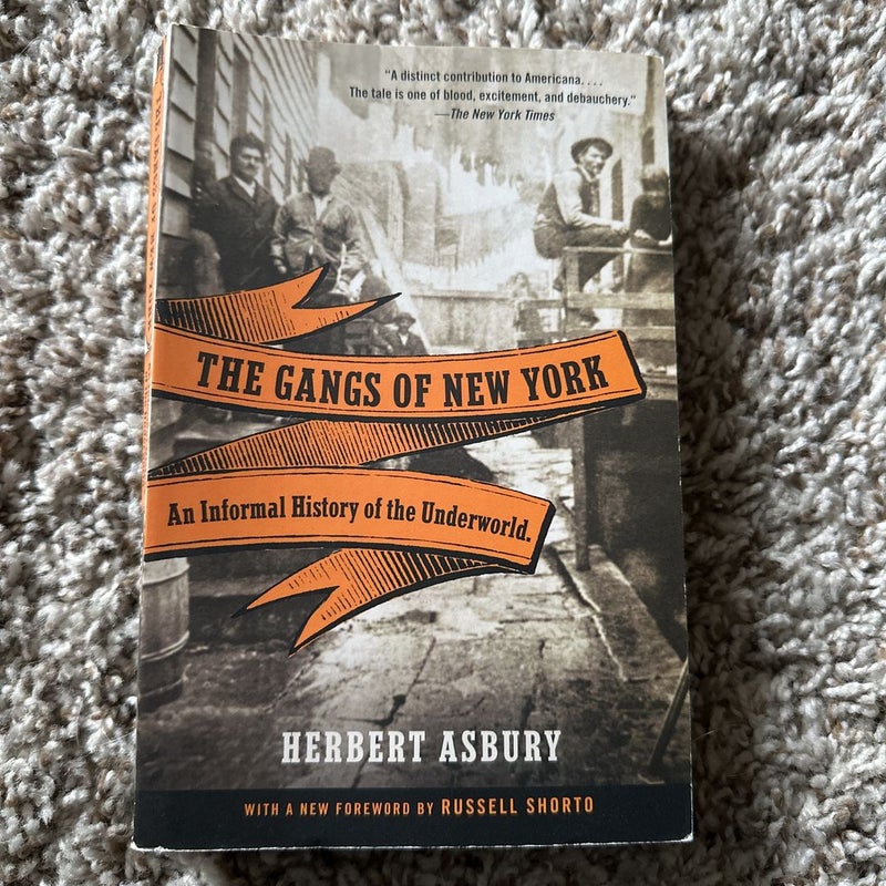 The Gangs of New York: an informal book by Herbert Asbury