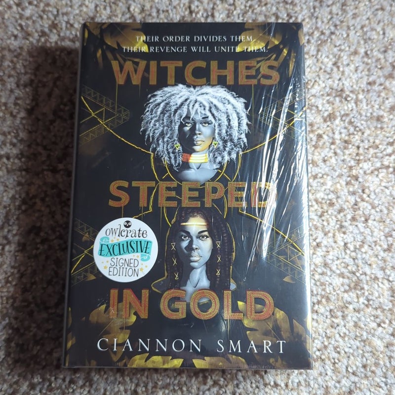Witches Steeped in Gold - SIGNED & WRAPPED