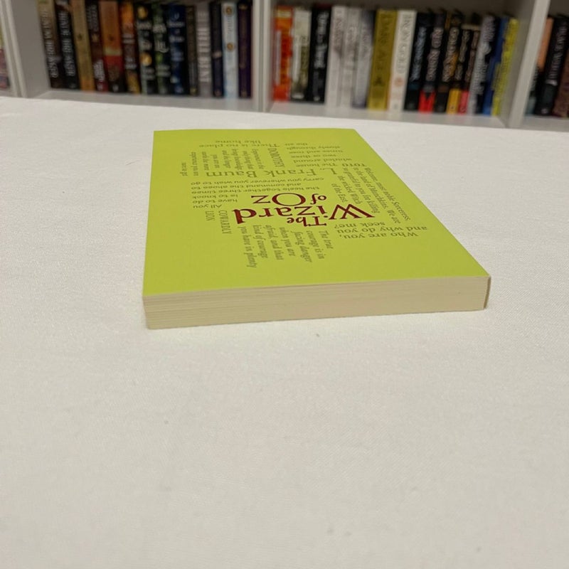 The Wizard of Oz (Word Cloud Classics)