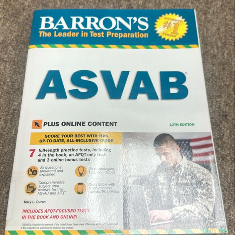 ASVAB with Online Tests