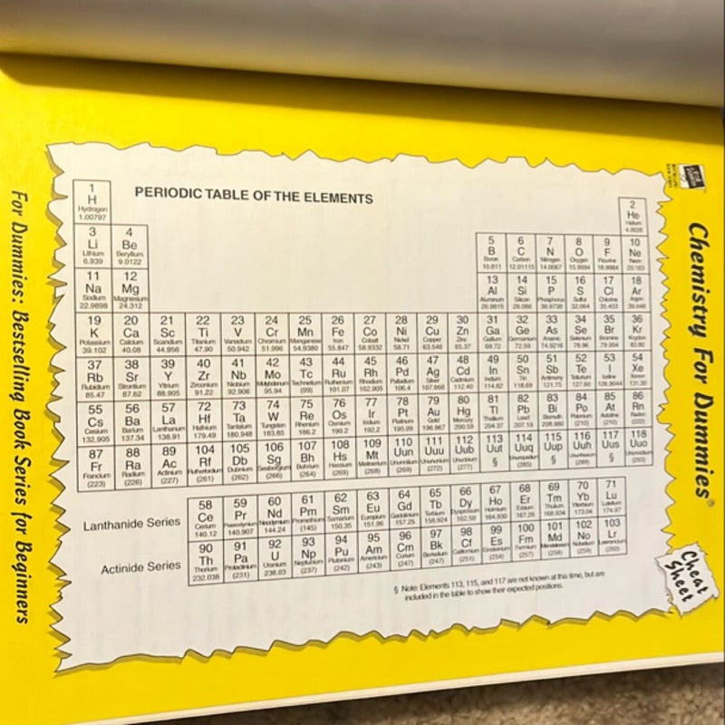 Chemistry for Dummies