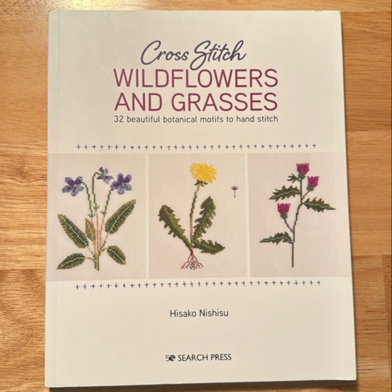 Cross Stitch Wildflowers and Grasses