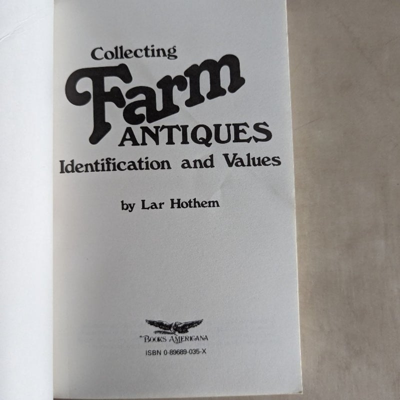 Collecting Farm Antiques 