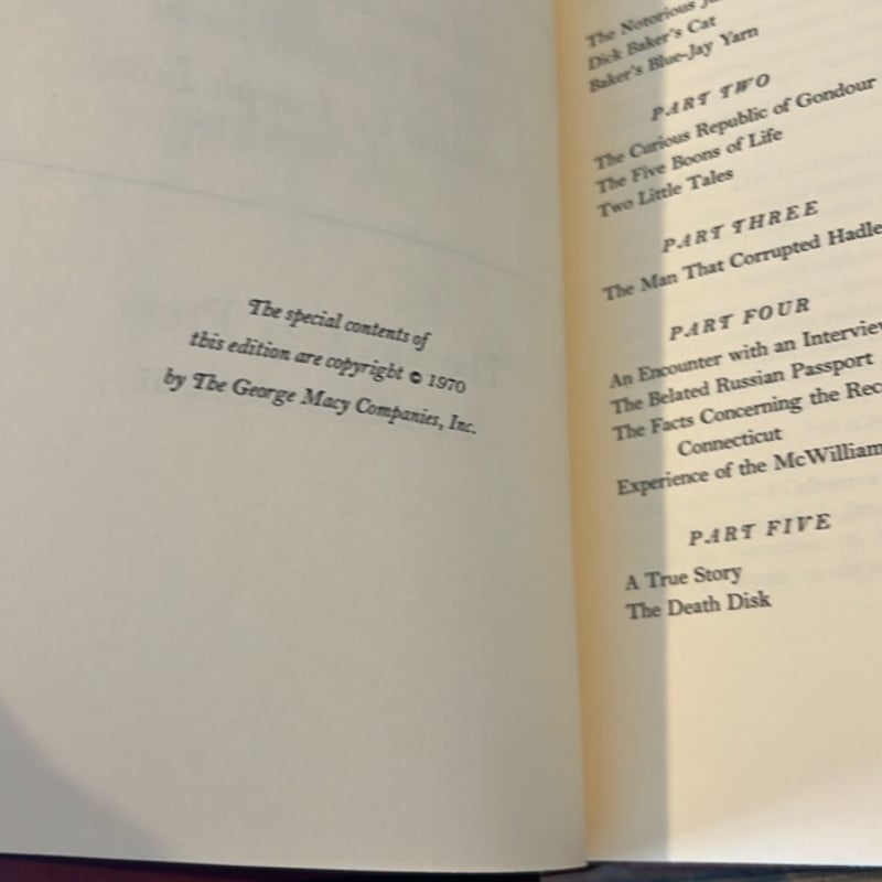 The Notorious Jump Frog and Other Stories