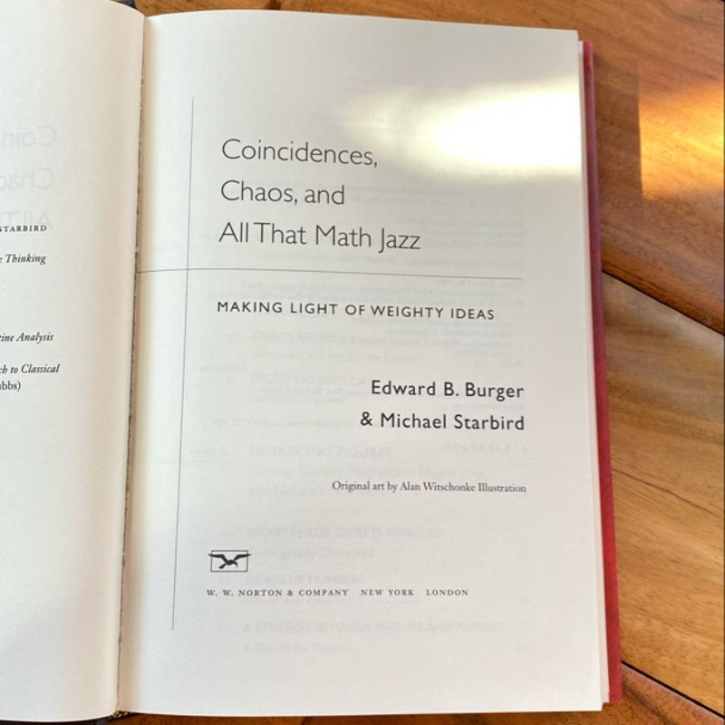 Coincidences, Chaos, and All That Math Jazz