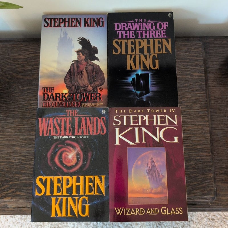 The Dark Tower Set (Complete Illustrated 8 book set) 1st editions