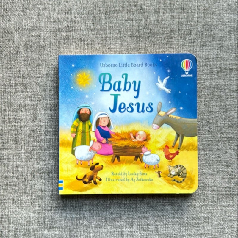Usborne Little Board Book Baby Jesus