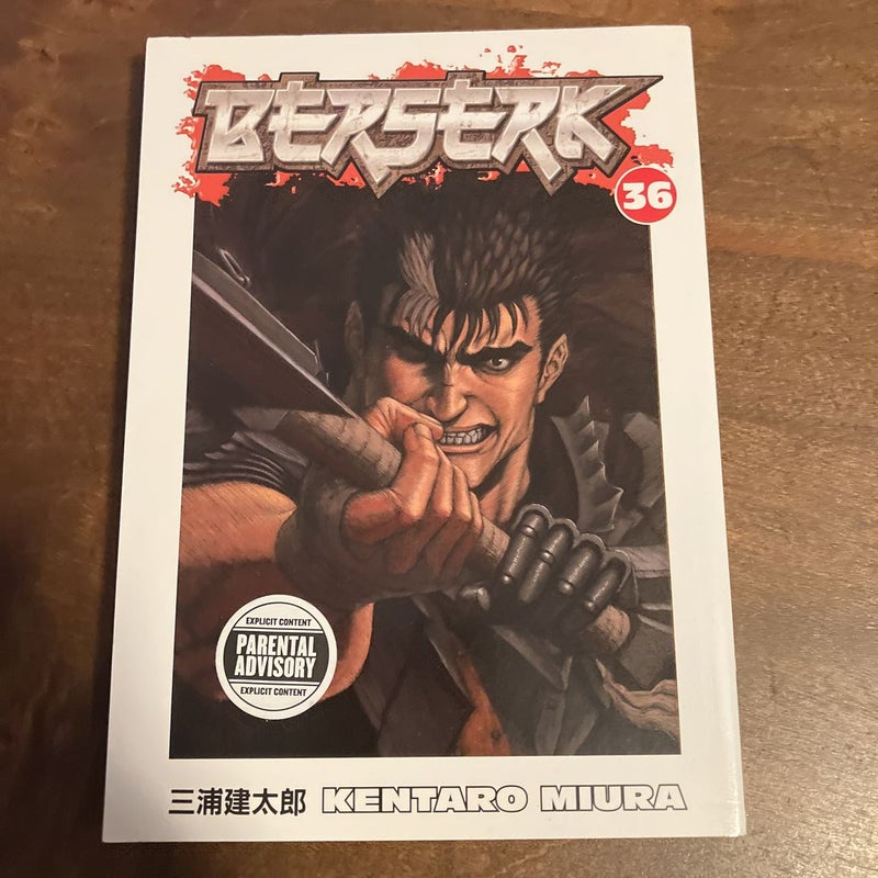 Berserk, Volume 36 by Kentaro Miura, Paperback