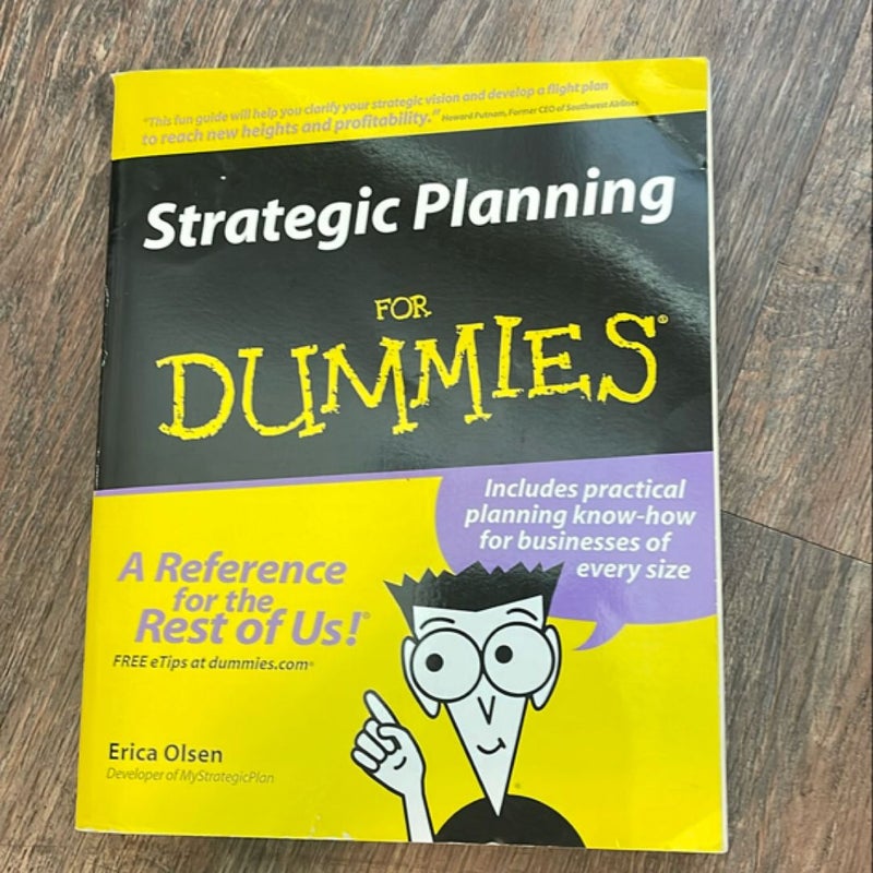 Strategic Planning for Dummies