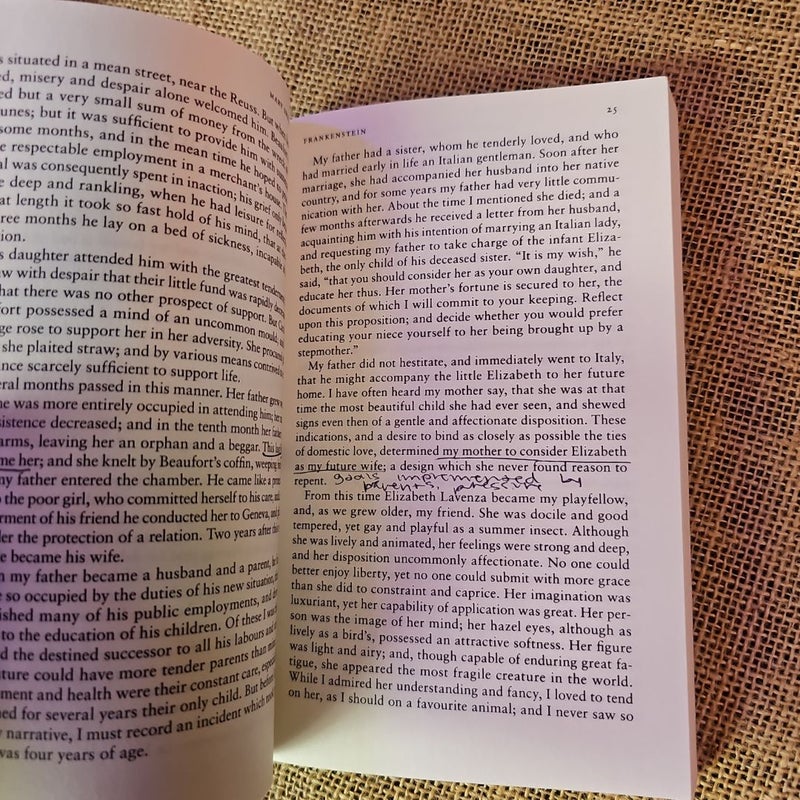 Frankenstein: the 1818 Text