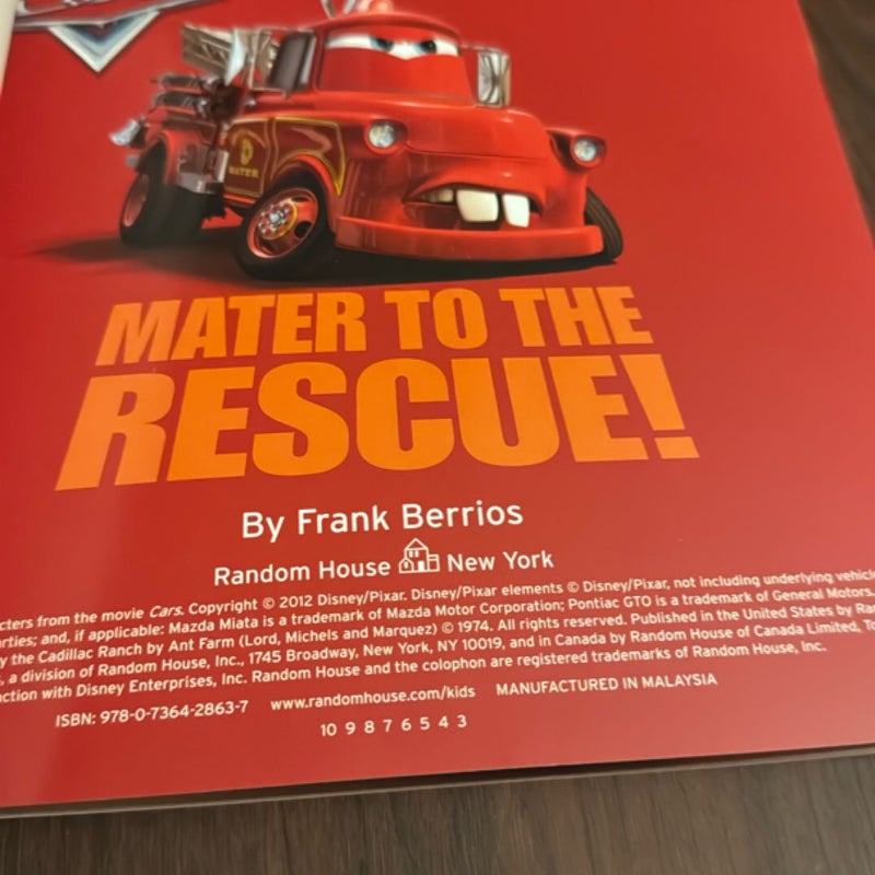 Mater to the Rescue! (Disney/Pixar Cars)