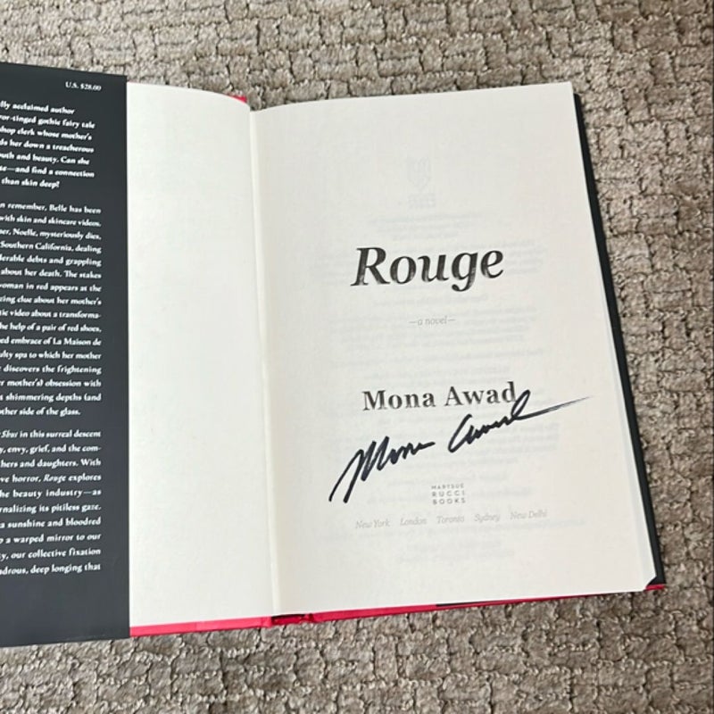 Rouge - signed/1st ed