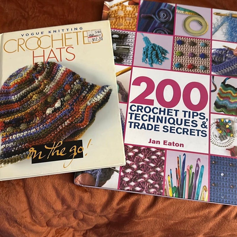 Crochet hardback book bundle
