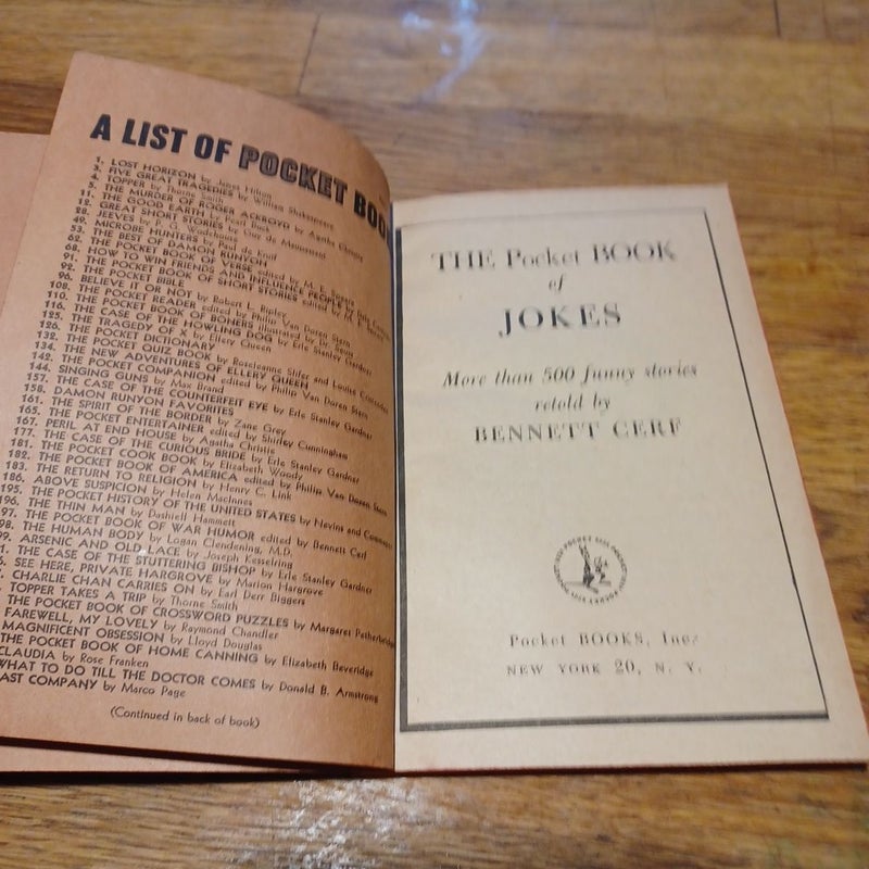 The Pocket Book of Jokes