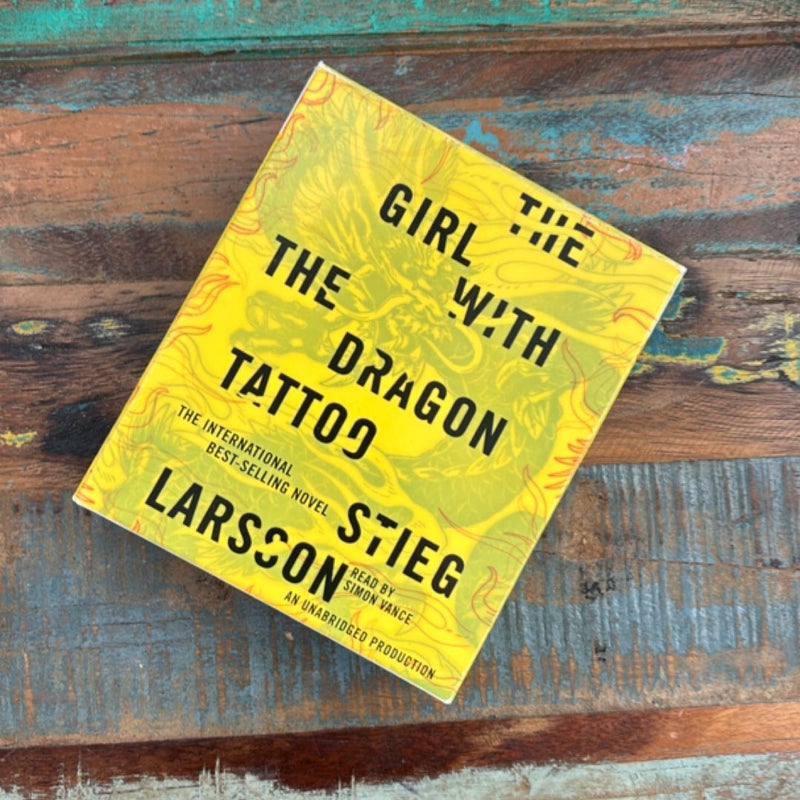 The Girl With the Dragon Tattoo + The Girl Who Played with Fire + The Girl Who Kicked the Hornet’s Nest Audiobook BUNDLE