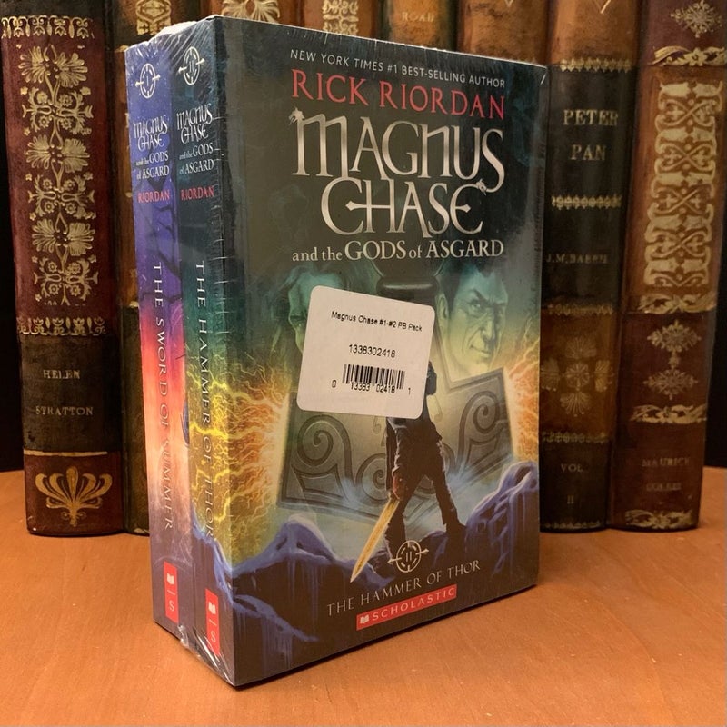 Magnus Chase 1 & 2 Pack: The Sword of Summer, The Hammer of Thor