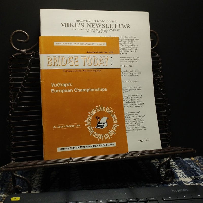 Bridge Bundle- Bridge Today and Mike's Newsletter