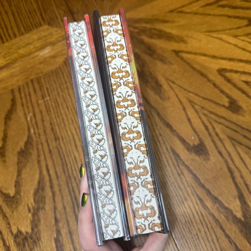 Bookish Box Autumns Tithe and Autumns Traitor Hannah Parker