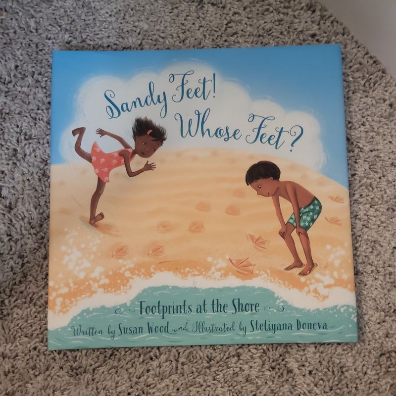 Sandy Feet! Whose Feet?