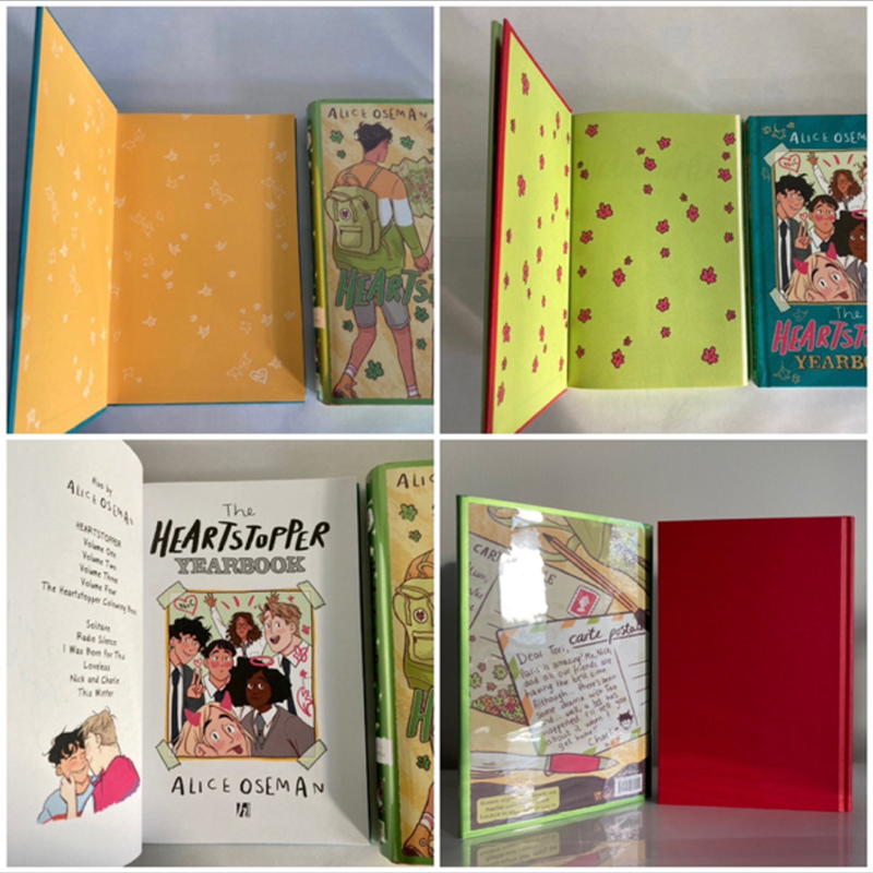 Fairyloot Heartstopper 3 & The Heartstopper Yearbook SIGNED UK First Edition