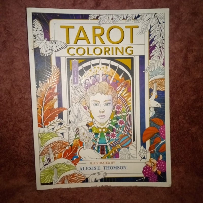 Tarot coloring