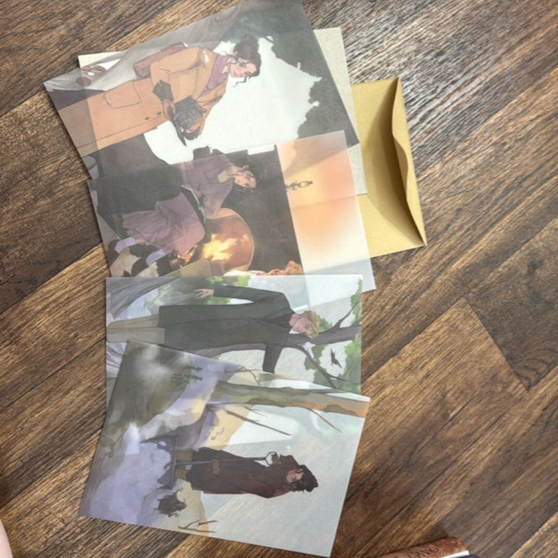 Fairyloot Emily Wilde Overlays 