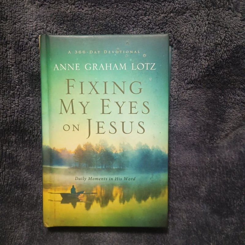 Fixing my eyes on Jesus 