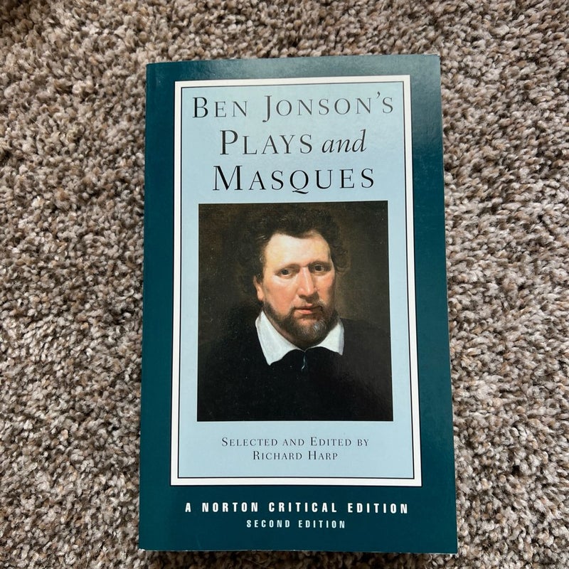 Ben Jonson's Plays and Masques