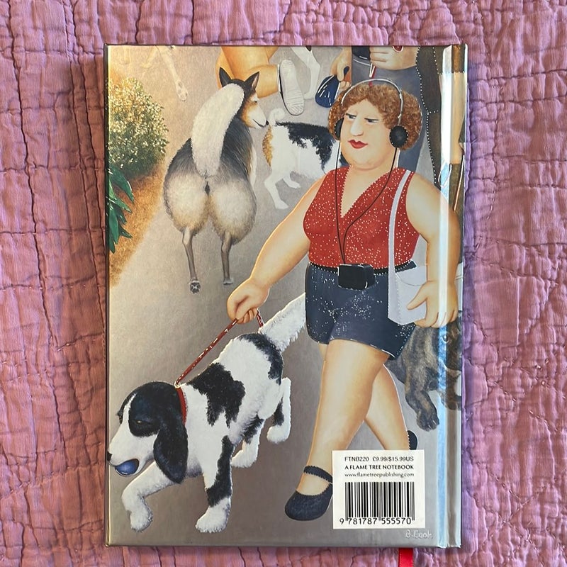 Beryl Cook: Dogs (Foiled Journal)