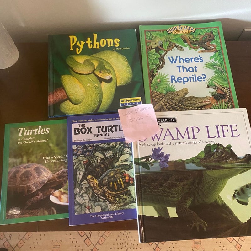 Children's Book Reptile Bundle