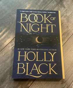 SIGNED Book of Night