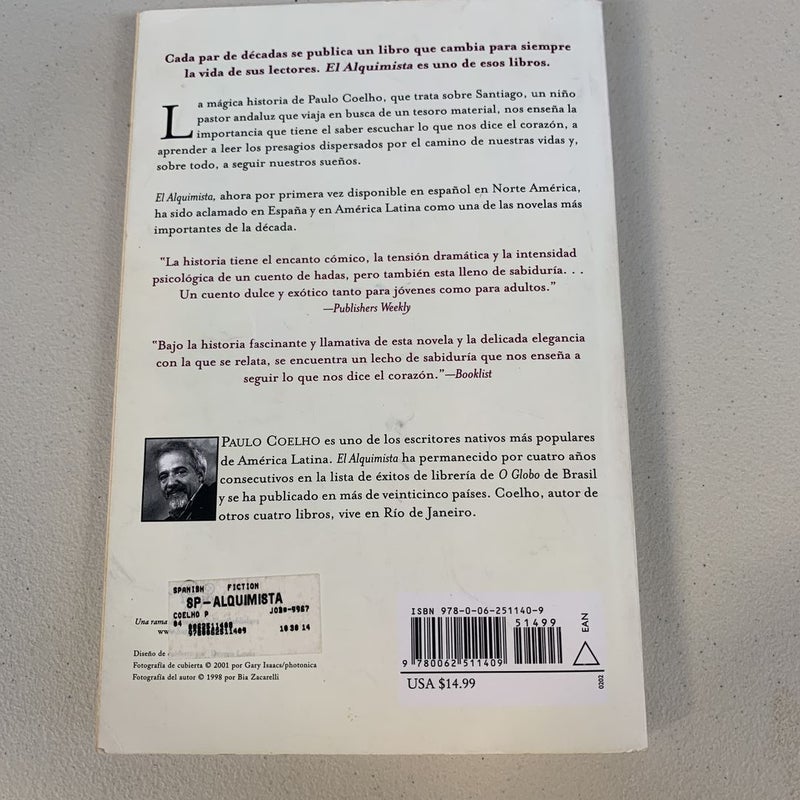 The Alchemist Alquimista (Spanish Edition)