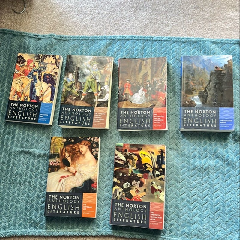 The Norton Anthology of English Literature 9th Edition Volume A-F