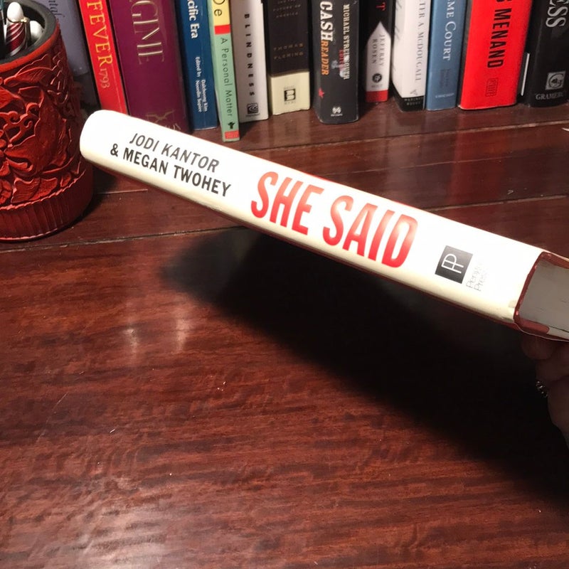 First Edition /1st * She Said