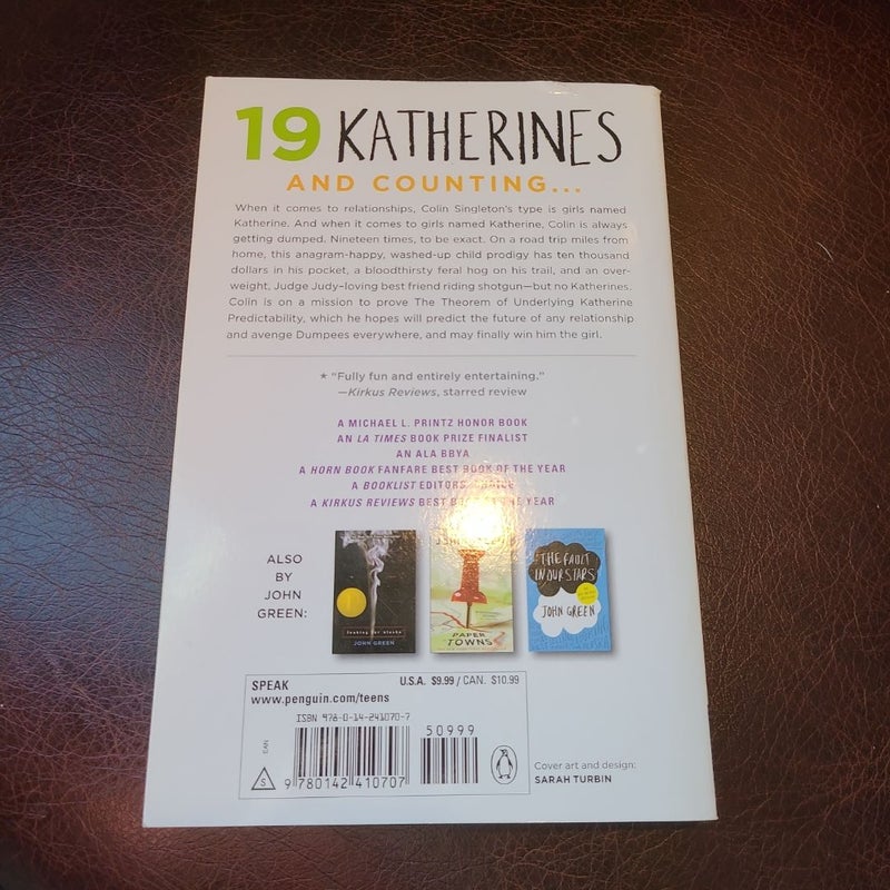 An Abundance of Katherines