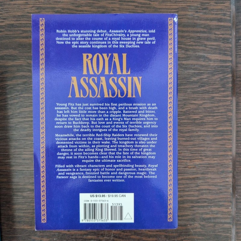 Farseer Trilogy (Assassin's Apprentice, Royal Assassin, Assassin's Quest)