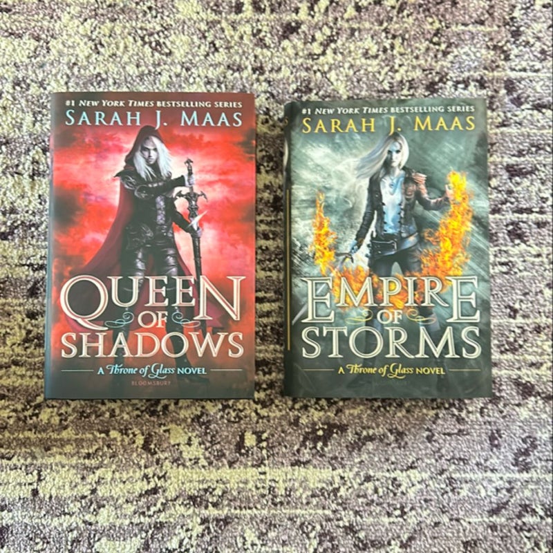 Throne of Glass Box Set ORIGINAL COVER ART and poster!