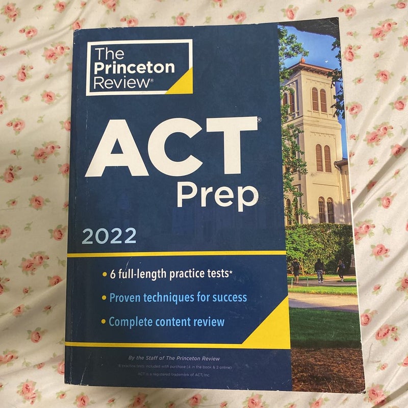 Princeton Review ACT Prep 2022